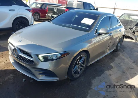 2019 Mercedes-Benz A 220 из США, поврежденный, VIN WDD3G4EB6KW033486
